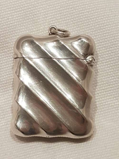 Silver Vesta Case: Birmingham 1901 Deakin&Francis Ltd 35grams