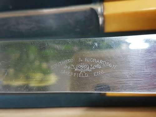 26 Bone Handle Knives Joseph Rodgers&Son and Southern &Richardson Sheffield