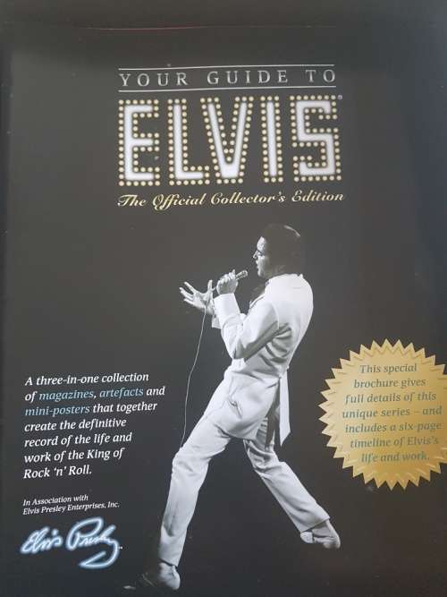 Elvis Presley Signature Product Memorabilia Box DeAGOSTINI and Contents