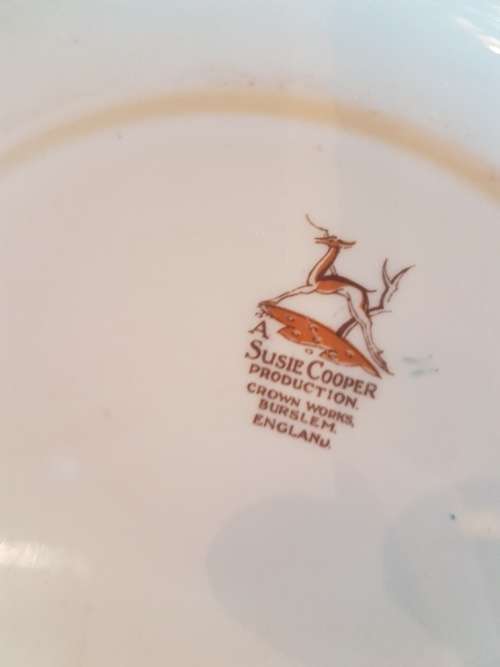 For lindsay only A Pair of Susie Cooper Lilly Side Plates