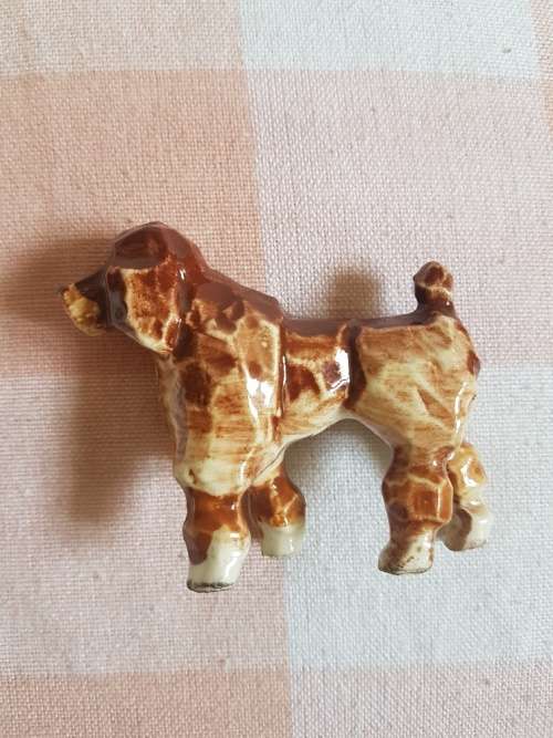Japan Porcelain Model Of A Poodle