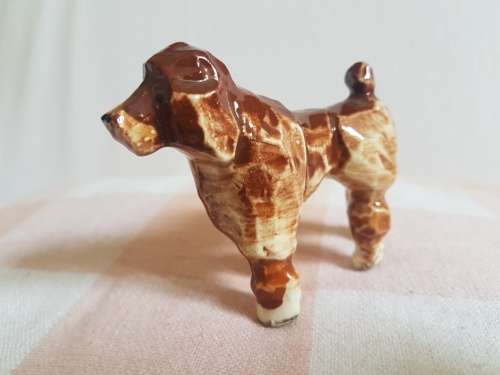 Japan Porcelain Model Of A Poodle