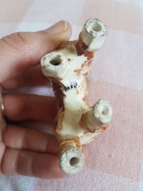 Japan Porcelain Model Of A Poodle