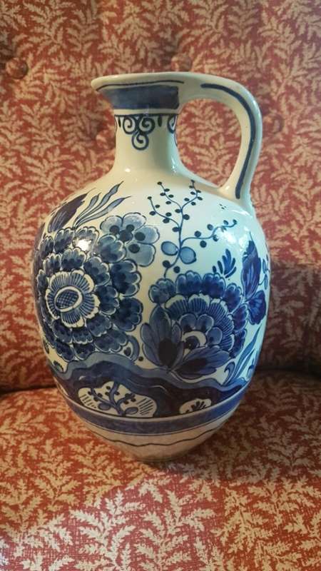 Royal Delft Blue Hand Painted Jug