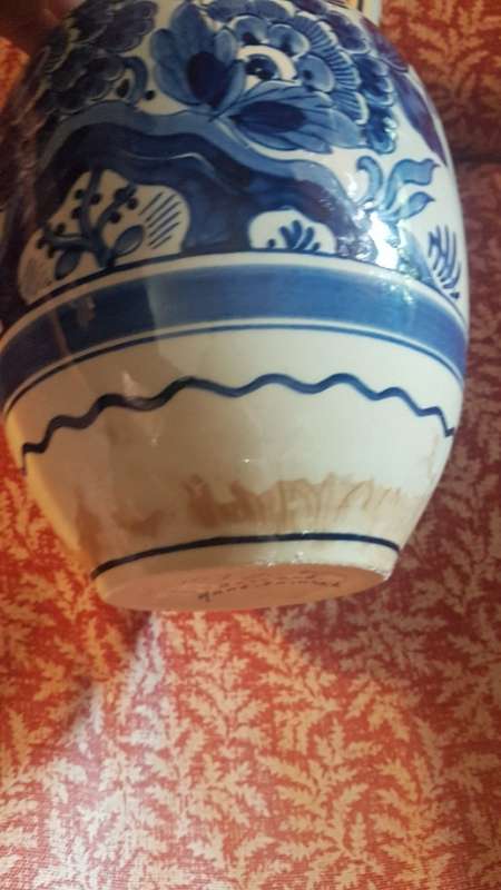 Royal Delft Blue Hand Painted Jug