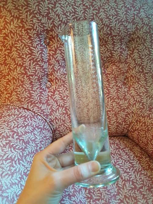 Glass Rain Gauge English/Afrikannse
