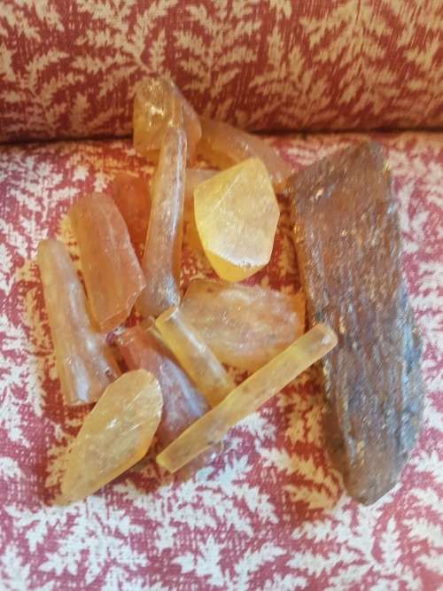 Assorted Natural Amber Pieces 125grams
