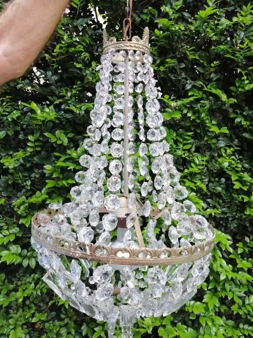 Gorgeous Real Crystal Chandelier !