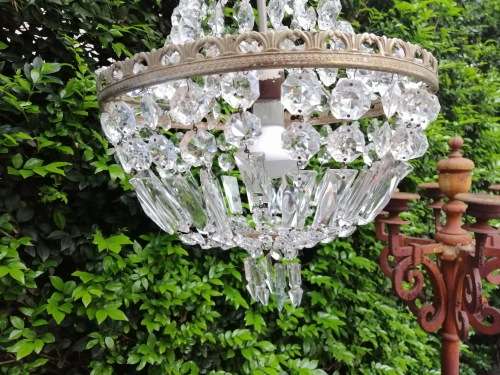 Gorgeous Real Crystal Chandelier !
