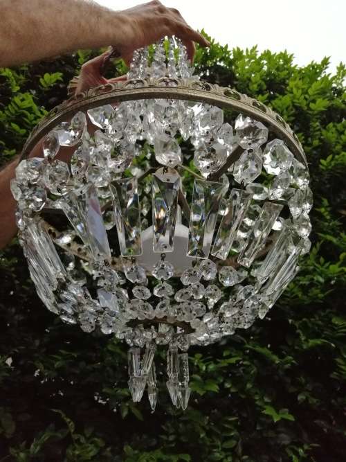 Gorgeous Real Crystal Chandelier !