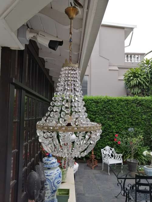 Gorgeous Real Crystal Chandelier !