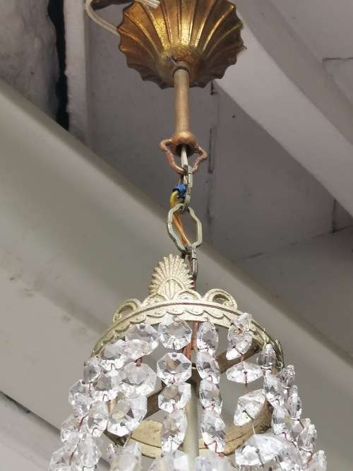 Gorgeous Real Crystal Chandelier !