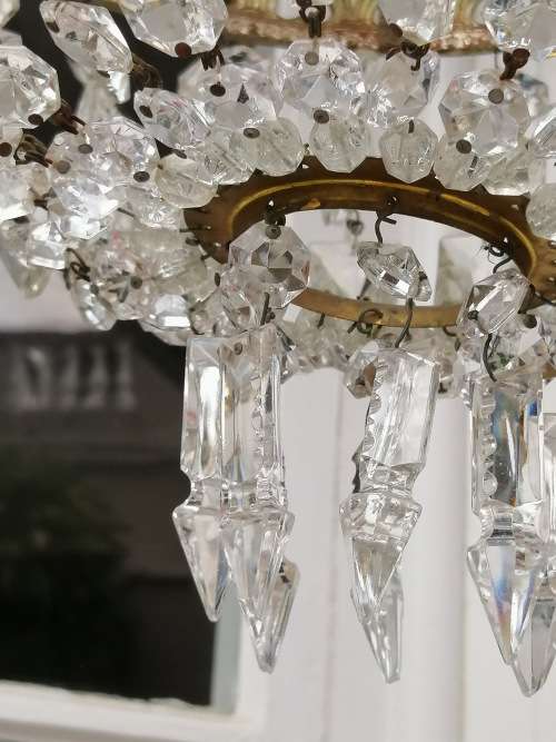Gorgeous Real Crystal Chandelier !