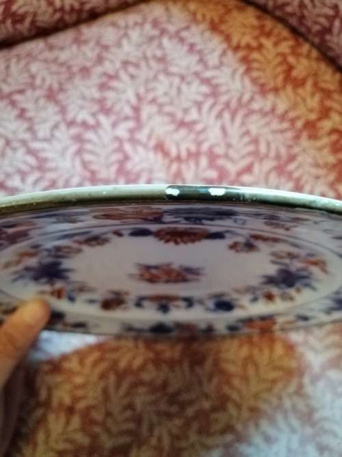 Early Minton BB New Stone Plate  C1853