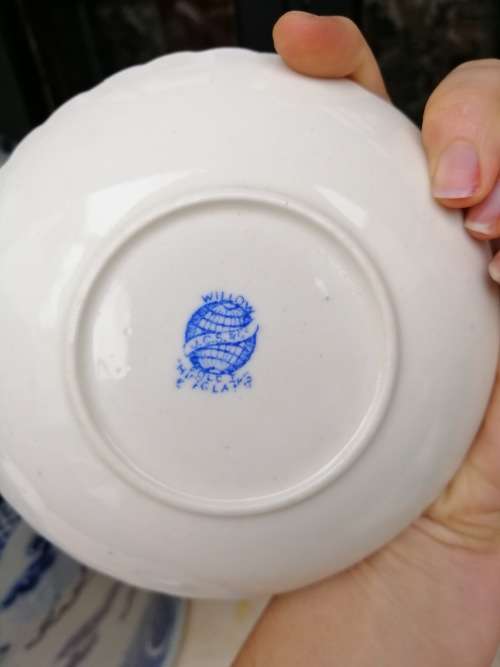 JCS & Co Foley Willow Pattern Trios