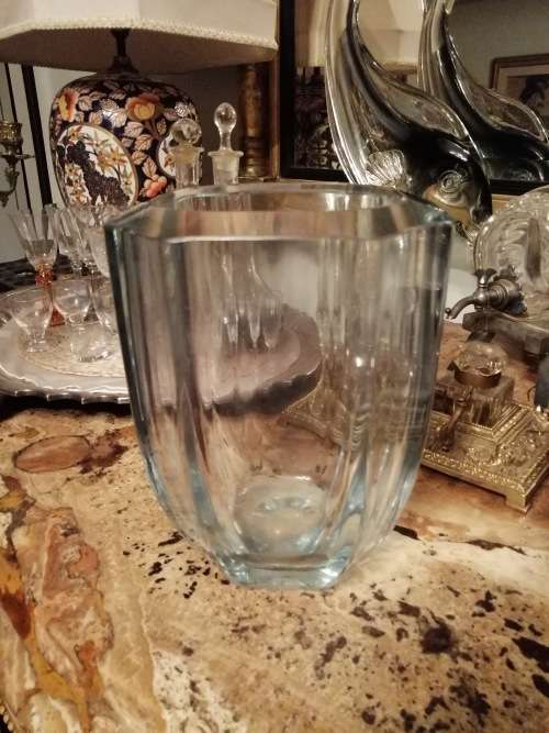 An Outstanding Crystal/Glass Vase