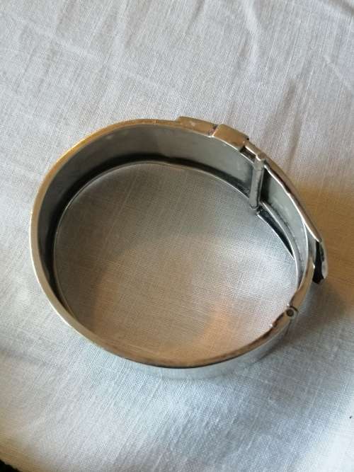 Sterling Silver Belt Buckle Bangle Chester 1953 Joseph Smith and Sons