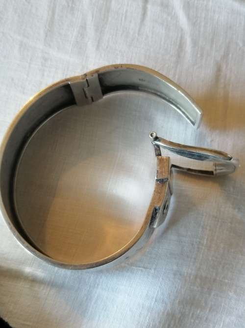 Sterling Silver Belt Buckle Bangle Chester 1953 Joseph Smith and Sons