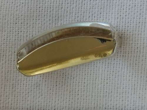 Stunning Intaglio Gold and Rock Crystal Pendant