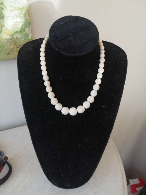 White Coral Necklace
