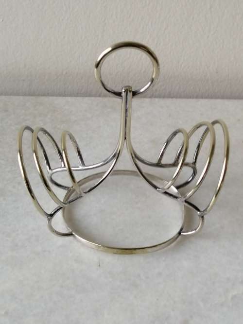 Thomas Wilkinson and Son Silver Plated  6 sliceToast Rack