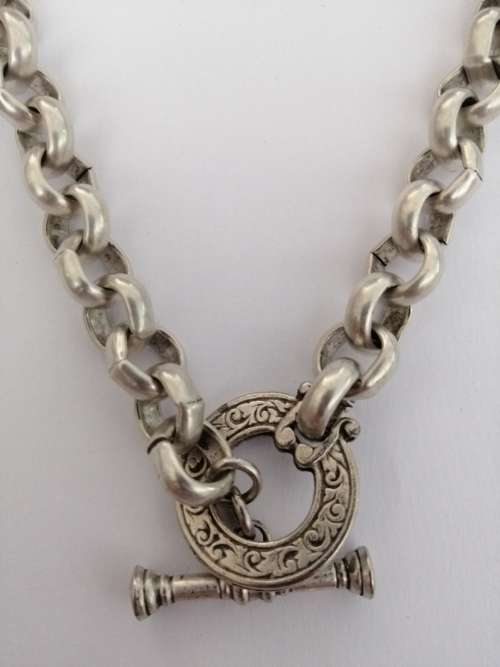 Gorgeous Chunky Metal Chain Necklace