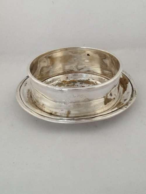 Royal Hotel Durban Silver Plated Wine Coaster