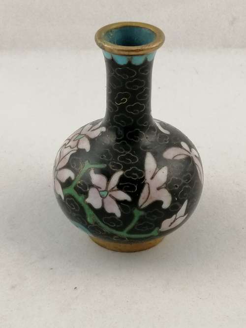 Miniature Cloisonne Vase