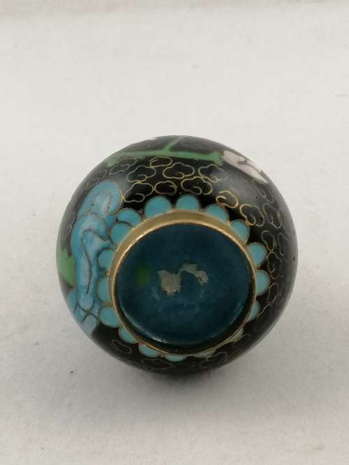 Miniature Cloisonne Vase