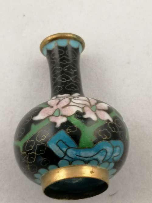 Miniature Cloisonne Vase