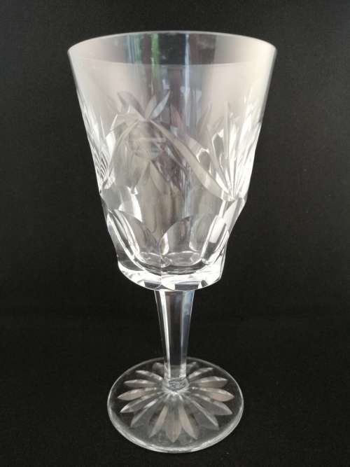 Waterford Crystal Ashling Pattern Water Goblet