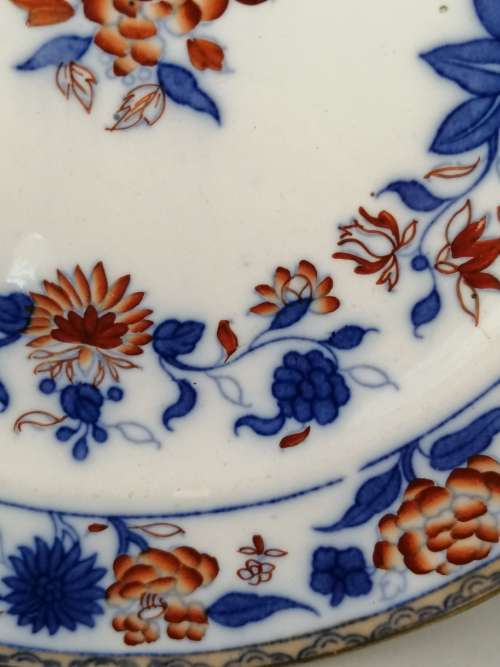Early Minton BB New Stone Plate  C1853