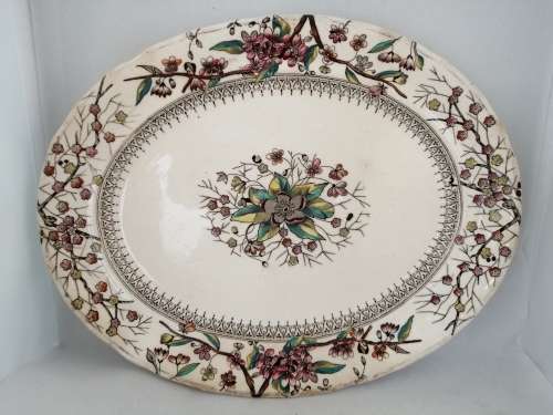 Keeling and Co Victorian Platter Floral Motif