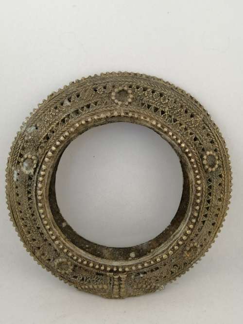 Bronze Slave Bangle,Possibly West African