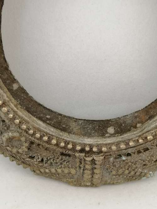 Bronze Slave Bangle,Possibly West African