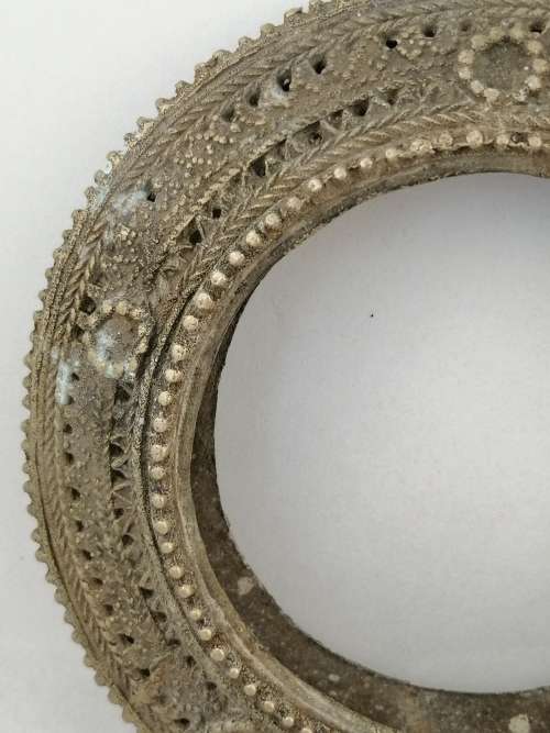 Bronze Slave Bangle,Possibly West African