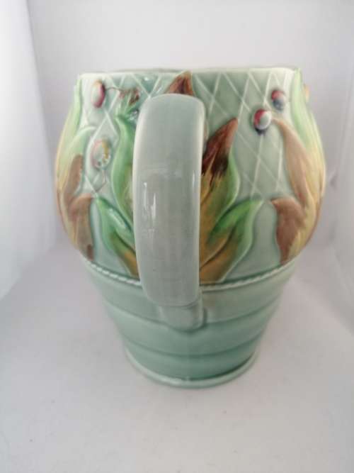 1930`s Clarrice Cliff Jug Newport Pottery Celtic Leaf and Berry Design