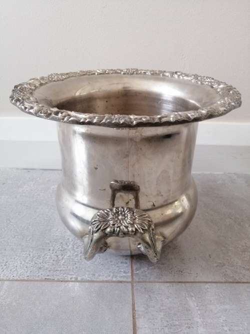 Silver Plated Wine Cooler