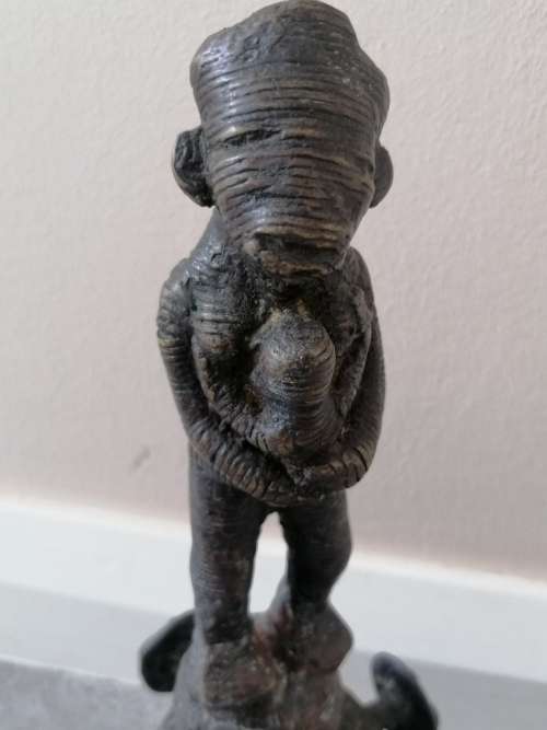 Cameroonian Tikar Bronze Ceremonial Bell