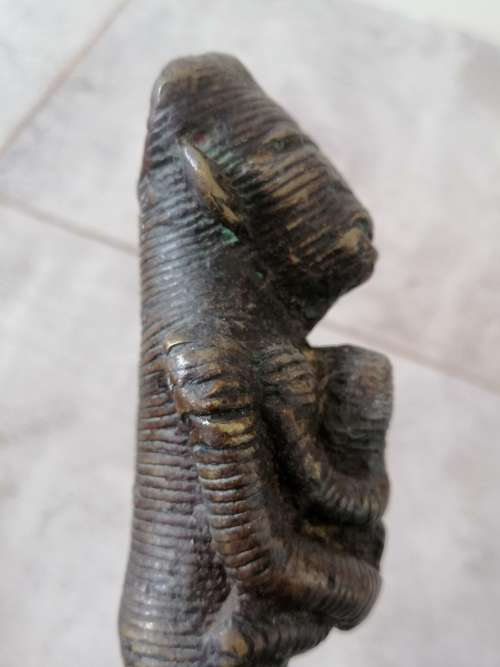 Cameroonian Tikar Bronze Ceremonial Bell