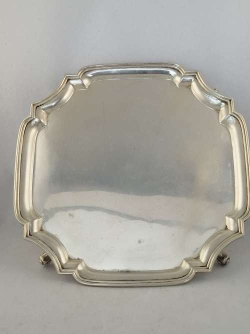 JB Chatterley and Sons Silver Waiter/Salver Birmingham 1970