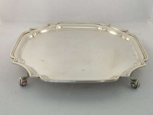 JB Chatterley and Sons Silver Waiter/Salver Birmingham 1970