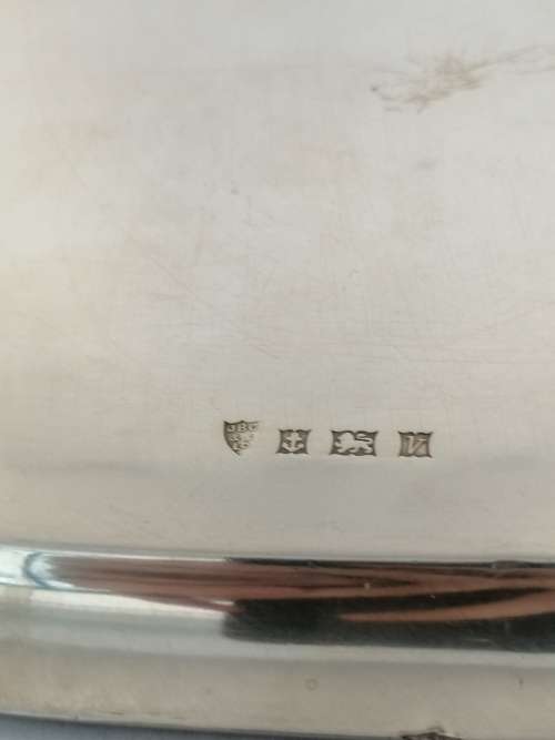 JB Chatterley and Sons Silver Waiter/Salver Birmingham 1970