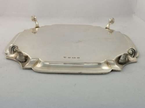 JB Chatterley and Sons Silver Waiter/Salver Birmingham 1970