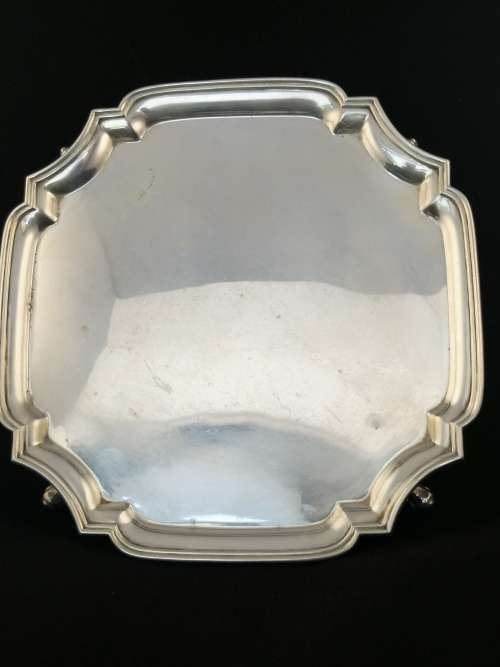 JB Chatterley and Sons Silver Waiter/Salver Birmingham 1970