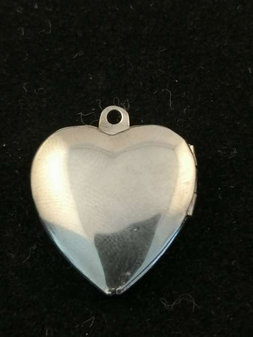 Silver Heart Shaped Locket