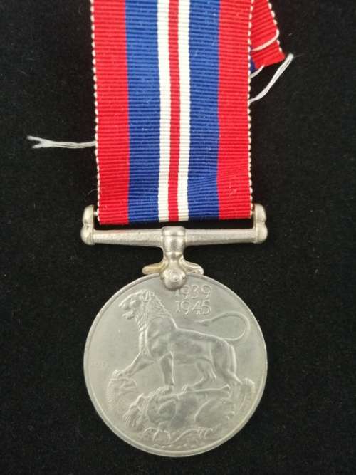 African Service Medal , The Defense Medal and The War Medal JL Wright 27612