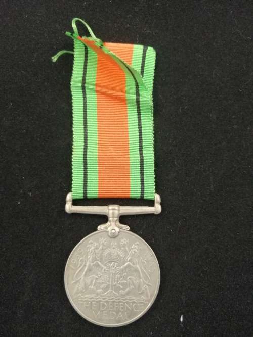 African Service Medal , The Defense Medal and The War Medal JL Wright 27612