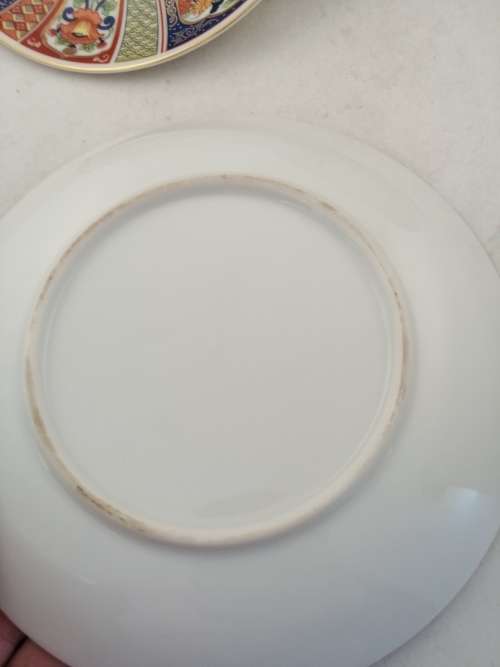 Three Imari Style Plates 16 cm diameter each