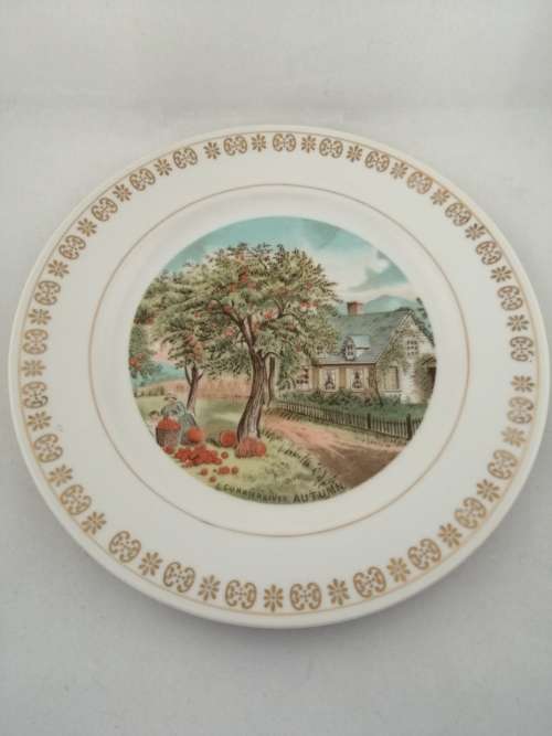 Set of Four The Four Seasons Currier and Ives Japan : Winter Autumn Spring Summer